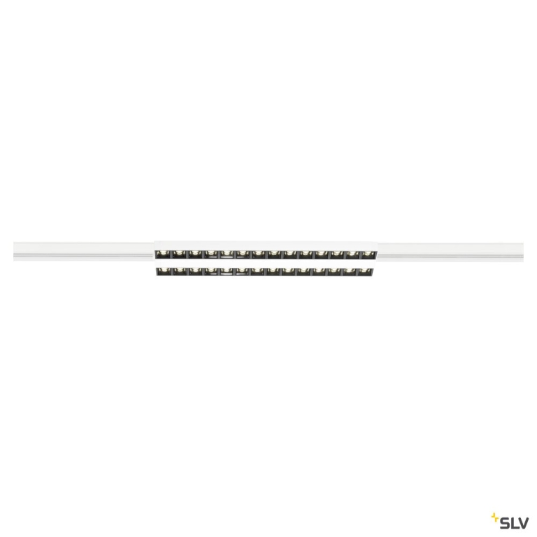 SLV SIGHT EVO, 3~ Spot, DALI, double, rechteckig, 4000K, 25 W, 60°, weiß / schwarz