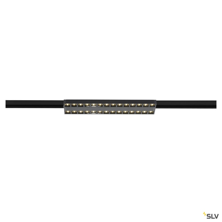 SLV SIGHT EVO, 3~ Spot, DALI, double, rechteckig, 3000K, 25 W, 60°, schwarz