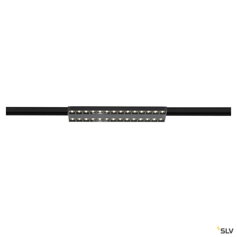 SLV SIGHT EVO, 3~ Spot, DALI, double, rechteckig, 4000K, 25 W, 60°, schwarz