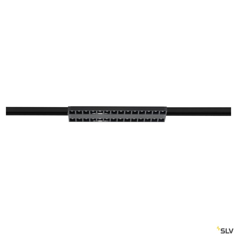 SLV SIGHT EVO, 3~ Spot, DALI, double, rechteckig, 4000K, 25 W, 60°, schwarz