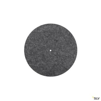 SLV GRIP! FLAT, Felt shade Ø50cm x 0,6cm, anthrazit