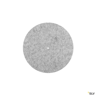 SLV GRIP! FLAT, Felt shade Ø50cm x 0,6cm, grau