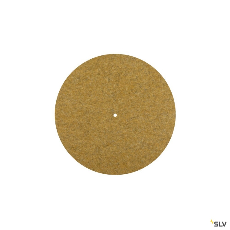 SLV GRIP! FLAT, Felt shade Ø50cm x 0,6cm, ocker