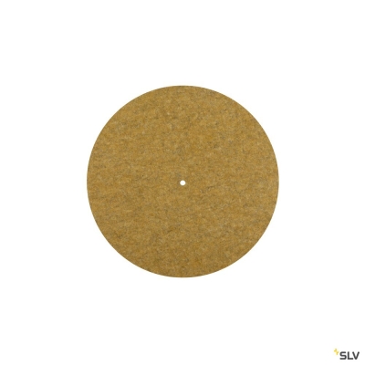 SLV GRIP! FLAT, Felt shade Ø50cm x 0,6cm, ocker