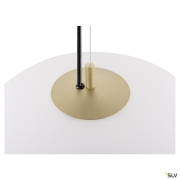 OLYPSO 40, Pendelleuchte, E27, Pendellänge 400 cm, 1 x max. 40 W, gold