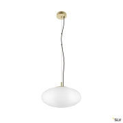 OLYPSO 40, Pendelleuchte, E27, Pendellänge 400 cm, 1 x max. 40 W, gold