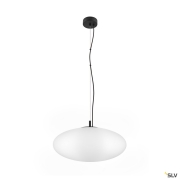 OLYPSO 50, Pendelleuchte, E27, Pendellänge 400 cm, 1 x max. 40 W, schwarz