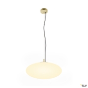 OLYPSO 50, Pendelleuchte, E27, Pendellänge 400 cm, 1 x max. 40 W, gold