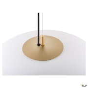 OLYPSO 50, Pendelleuchte, E27, Pendellänge 400 cm, 1 x max. 40 W, gold