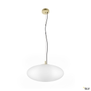 OLYPSO 50, Pendelleuchte, E27, Pendellänge 400 cm, 1 x max. 40 W, gold