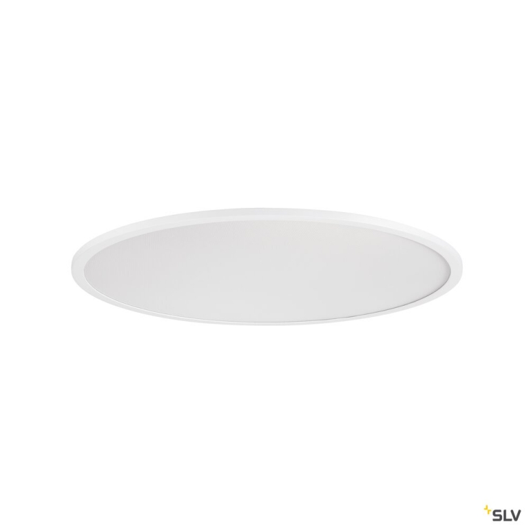 SLV PANEL 60, Deckenaufbauleuchte, rund, PHASE, 3000/4000K, 29 W, 90°, weiß
