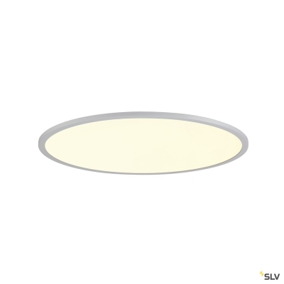 SLV PANEL 60, Deckenaufbauleuchte, rund, PHASE, 3000/4000K, 29 W, 90°, grau