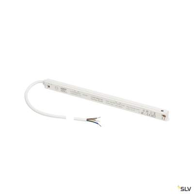 SLV 48V SYSTEM, Intrack LED Treiber, 48VDC, 100 W, inkl. 300 cm Anschlusskabel für 220-240VAC und DALI-Durchverdrahtung, weiß