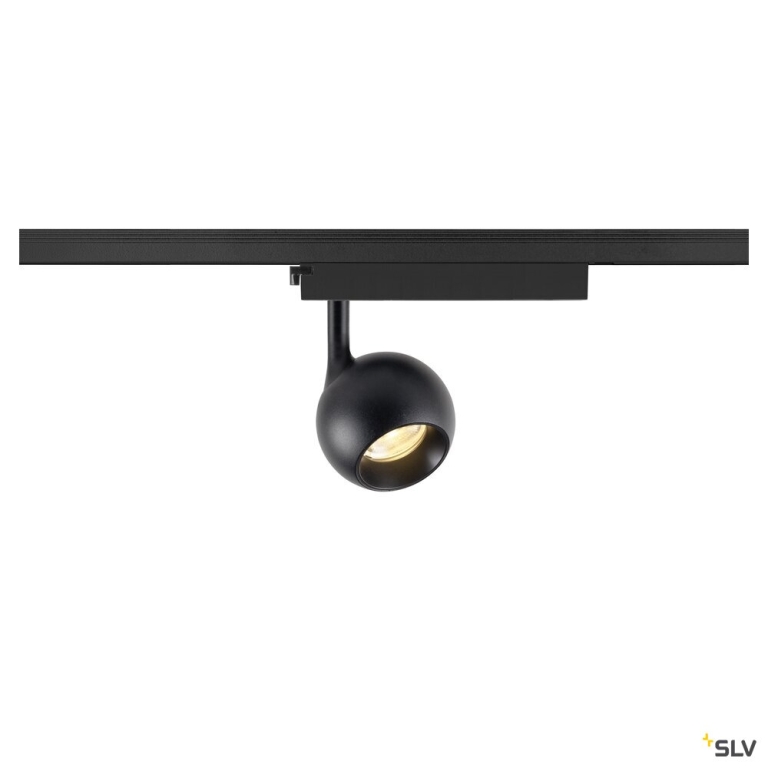 SLV LIGHT EYE® 2.0, 1~ Spot, PHASE, rund, 3000K, 11 W, 30°, schwarz