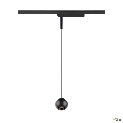 SLV LIGHT EYE® 2.0, 1~ Pendelleuchte, Pendellänge 200 cm, 2700 K, 30°,, schwarz