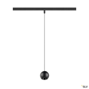 LIGHT EYE® 2.0, 48V Pendelleuchte, DALI, Pendellänge 200 cm, 2700K, 30°, schwarz