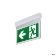 P-LIGHT, Wand- und Deckenaufbauleuchte, rechteckig, 6000K, 3 W, weiß / transparent