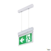 P-LIGHT, Wand- und Deckenaufbauleuchte, rechteckig, 6000K, 3 W, weiß / transparent