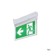 P-LIGHT, Wand- und Deckenaufbauleuchte, rechteckig, 6000K, 3 W, weiß / transparent