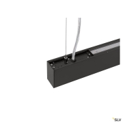 GLENOS® PRO, Pendelleuchte, 1,2m, DALI, UGR16, Pendellänge 210 cm, 3000K, 75°, schwarz
