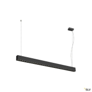 GLENOS® PRO, Pendelleuchte, 1,2m, DALI, UGR16, Pendellänge 210 cm, 4000K, 75°, schwarz