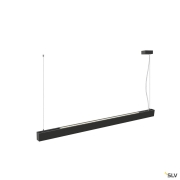 GLENOS® PRO, Pendelleuchte, 1,5m, DALI, UGR16, Pendellänge 210 cm, 4000K, 75°, schwarz