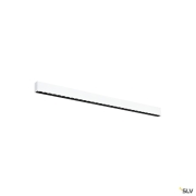 GLENOS® PRO, Deckenaufbauleuchte, 1,2m, DALI, UGR19, 3000K, 30 W, 75°, weiß / schwarz