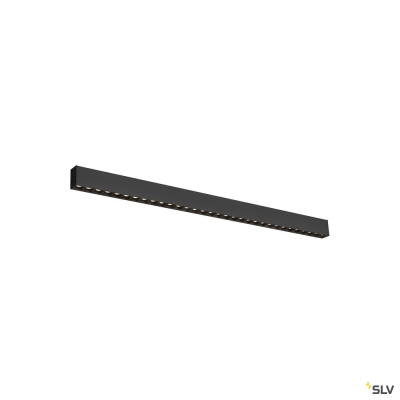 SLV GLENOS® PRO, Deckenaufbauleuchte, 1,2m, DALI, UGR19, 3000K, 30 W, 75°, schwarz