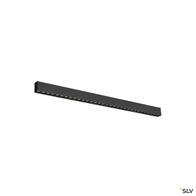 SLV GLENOS® PRO, Deckenaufbauleuchte, 1,2m, DALI, UGR19, 4000K, 30 W, 75°, schwarz