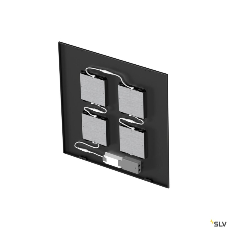 SLV PAVANNO, 600 45 830/840/850 WB BK UGR19 DALI