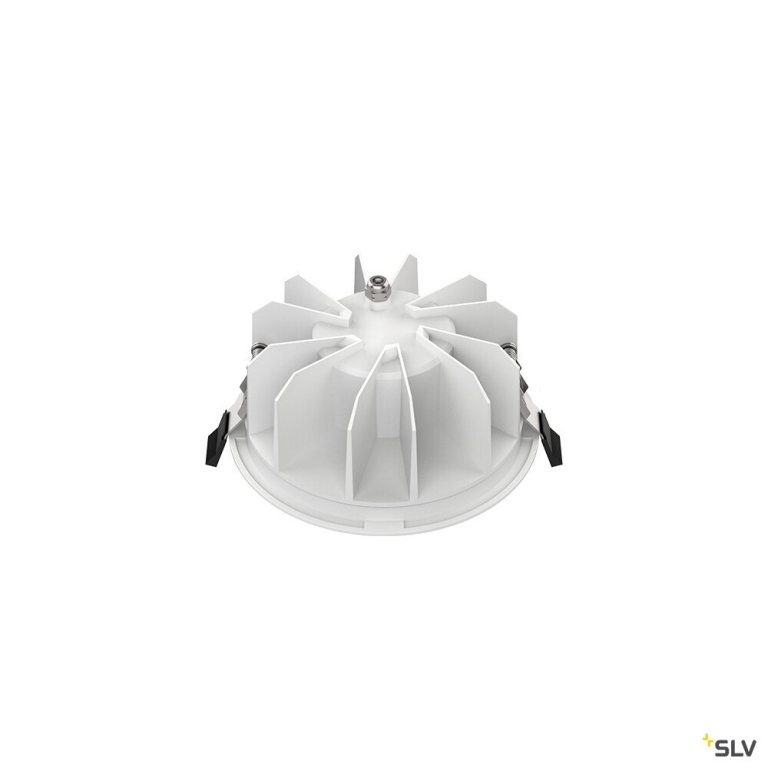 SLV DOWNLIGHT P, 165 30 HG 840 60 ML DALI WH IP54