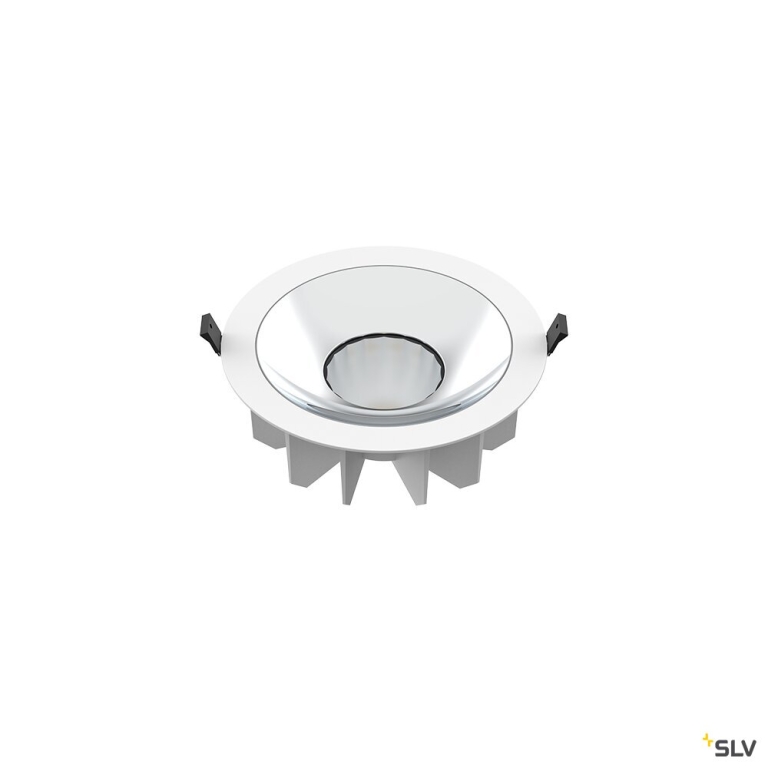 SLV DOWNLIGHT P, 230 40 HG 840 60 ML DALI WH IP54