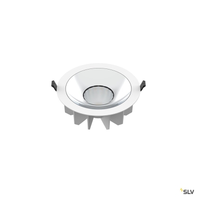 SLV DOWNLIGHT P, 230 40 HG 840 60 ML DALI WH IP54