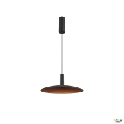 LALU® SET, Pendelleuchte, LED Base, ELYPSE 33, PHASE, Pendellänge 200 cm, 2700/3000 K, 40°, schwarz