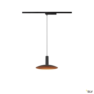 SLV LALU® SET, 1~ Pendelleuchte, LED Base, ELYPSE 22, PHASE, Pendellänge 200 cm, 2700/3000K, 40°, schwarz