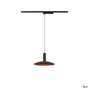 LALU® SET, 1~ Pendelleuchte, LED Base, ELYPSE 22, PHASE, Pendellänge 200 cm, 2700/3000K, 40°, schwarz