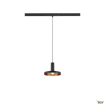 SLV LALU® SET, 48V Pendelleuchte, LED Base, TETRA 14, DALI, Pendellänge 200 cm, 2700/3000K, 40°, schwarz