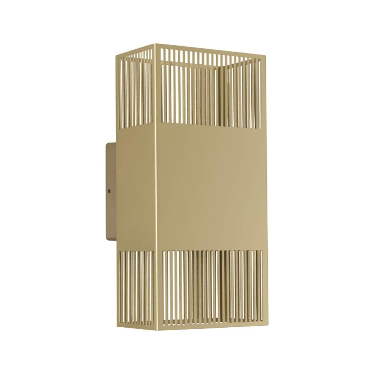 Paulmann LED Wandleuchte Tharin IP44 3000K 120x250mm 2x3,7W Gold