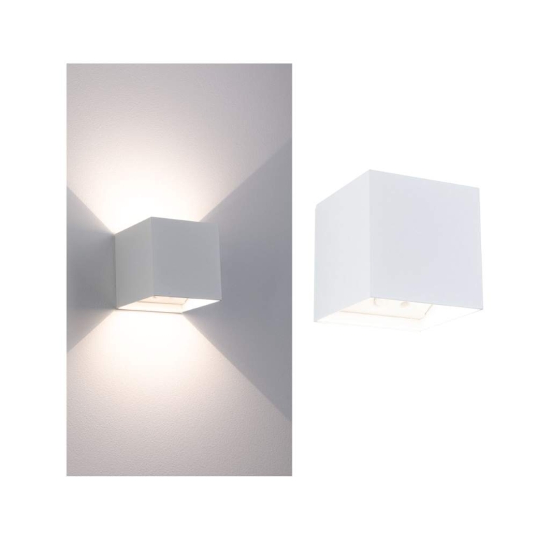 Paulmann LED Akkuwandleuchte Nyara IP44 3000K 100x104mm 2x1W Weiß