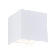 LED Akkuwandleuchte Nyara IP44 3000K 100x104mm 2x1W Weiß