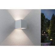 LED Akkuwandleuchte Nyara IP44 3000K 100x104mm 2x1W Weiß