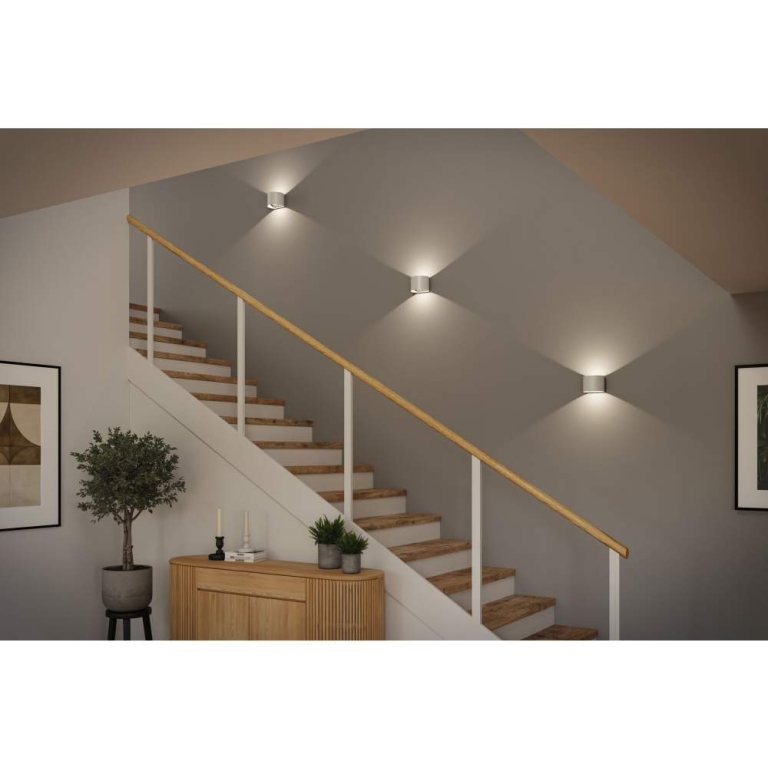 Paulmann LED Akkuwandleuchte Nyora IP44 3000K 135x120mm 2x1W Weiß