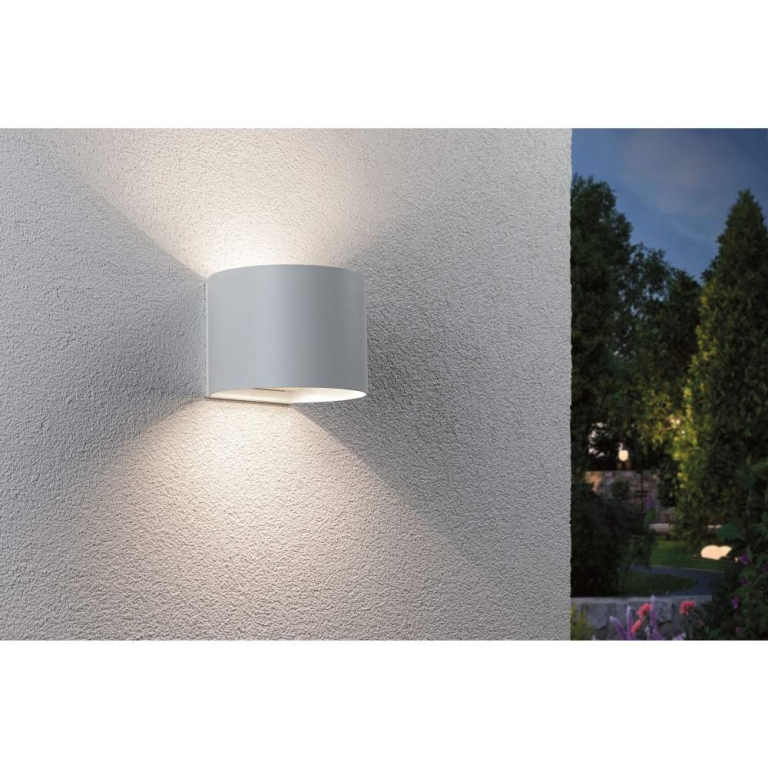 Paulmann LED Akkuwandleuchte Nyora IP44 3000K 135x120mm 2x1W Weiß