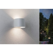 LED Akkuwandleuchte Nyora IP44 3000K 135x120mm 2x1W Weiß
