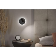 LED Akkuwandleuchte Kiora 2700K 80lm / 50lm 3,7V 0,6W / 0,7W dimmbar Schwarz