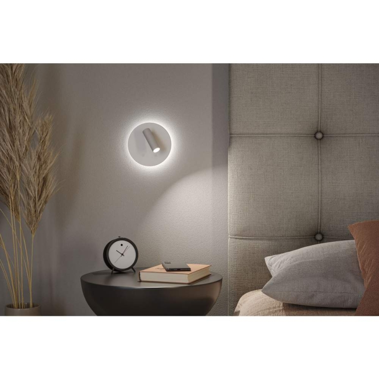 Paulmann LED Akkuwandleuchte Kiora   2700K 80lm / 50lm 3,7V 0,6W / 0,7W dimmbar Weiß