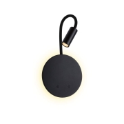 LED Akkuwandleuchte Miora   2700K 80lm / 50lm 3,7V 0,6W / 0,7W dimmbar Schwarz