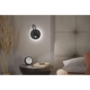 LED Akkuwandleuchte Miora   2700K 80lm / 50lm 3,7V 0,6W / 0,7W dimmbar Schwarz