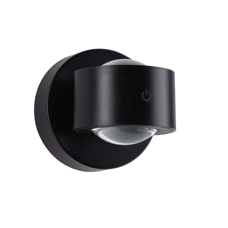 Paulmann LED Akkuwandleuchte Zorik IP44 dimmbar 2700K 100mm 2x1,1W Schwarz