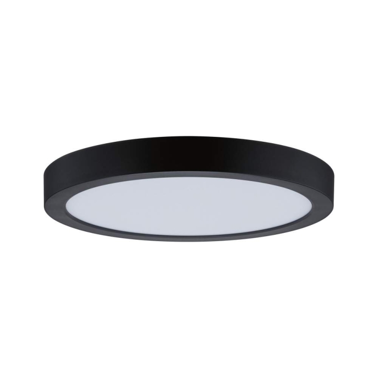 Paulmann LED Panel Abia 2 White Select Dämmerungsgesteuerter Bewegungsmelder (HF) rund 300mm  14W 1000lm 2700 - 4000K Schwarz